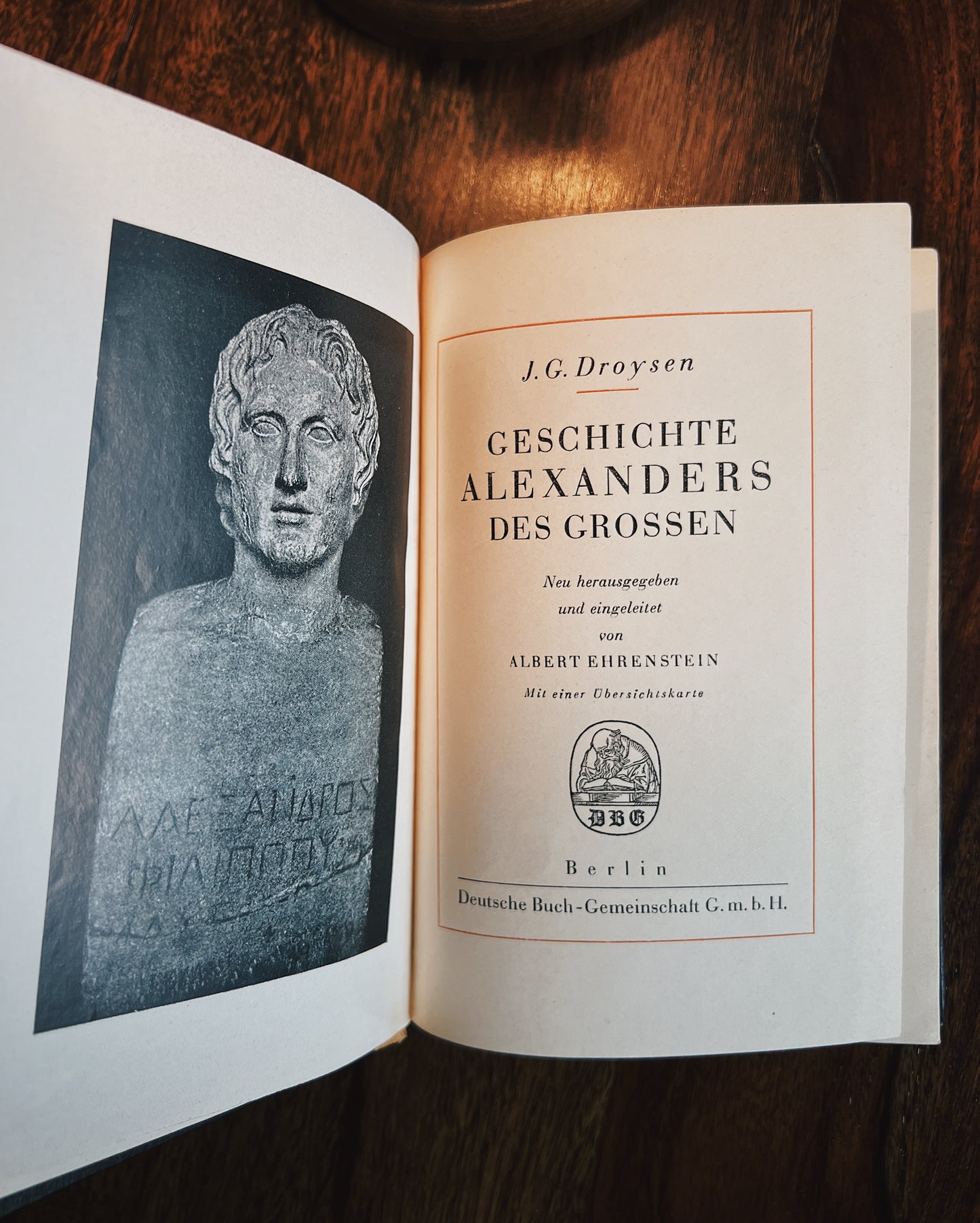 Geschichte Alexanders des Grossen, Johann Gustav Droysen
