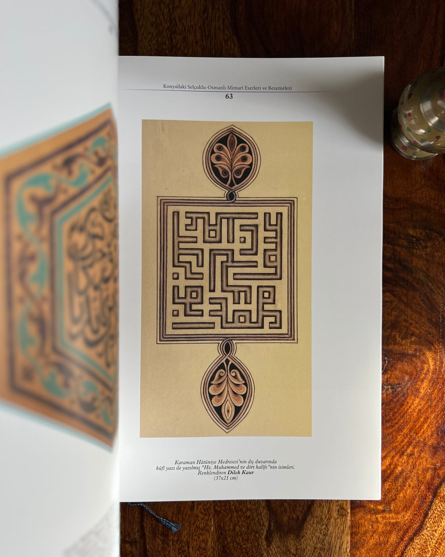 Konyadaki Selçuklu-Osmanlı Mimarî Eserleri ve Bezemeleri, N. Sarı - G. Mesara - Ü. E. Kurt