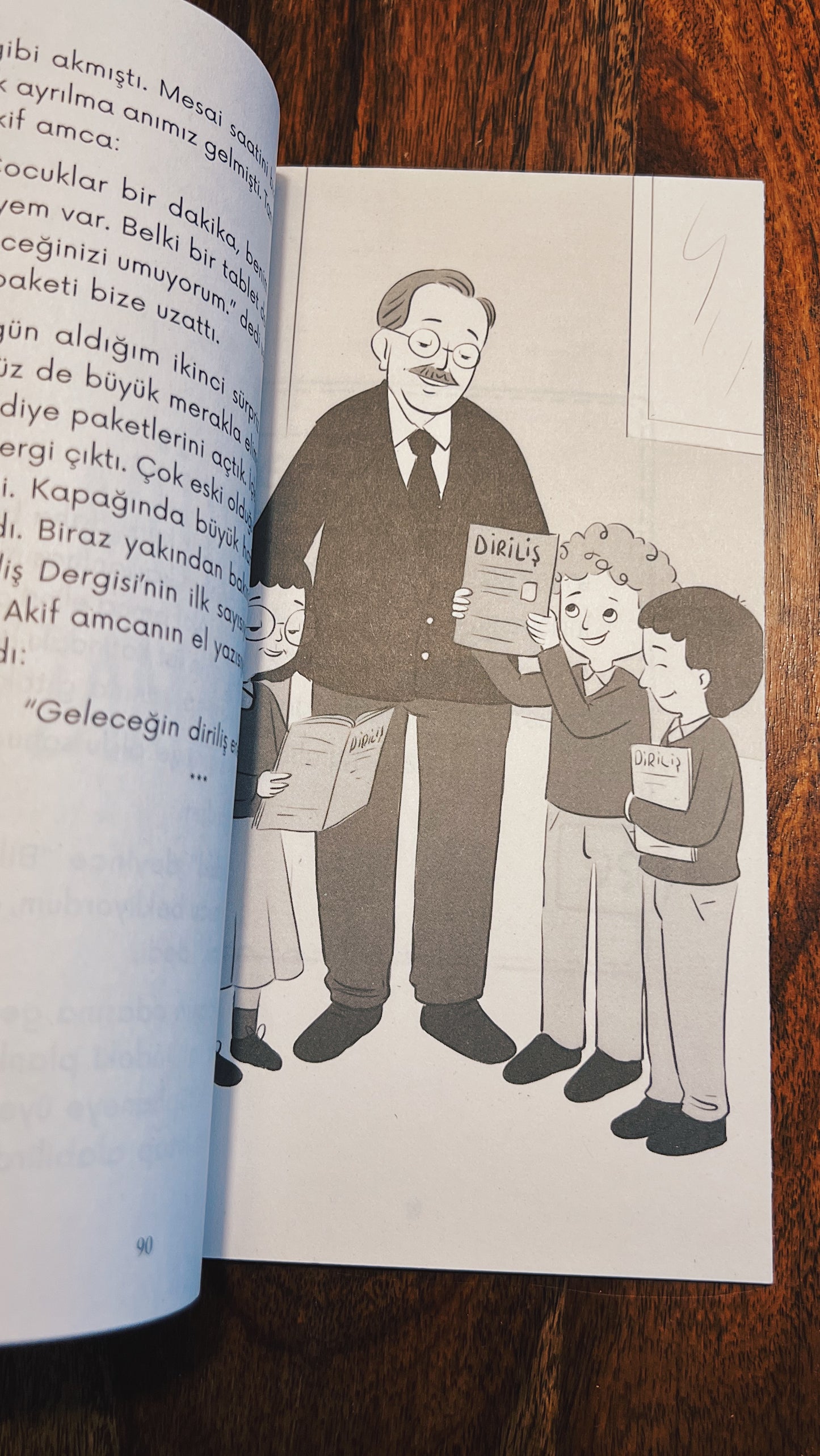 Diriliş Mimarı Sezai Karakoç, Salih Erayabakan - Çizer: Bilal Karaca
