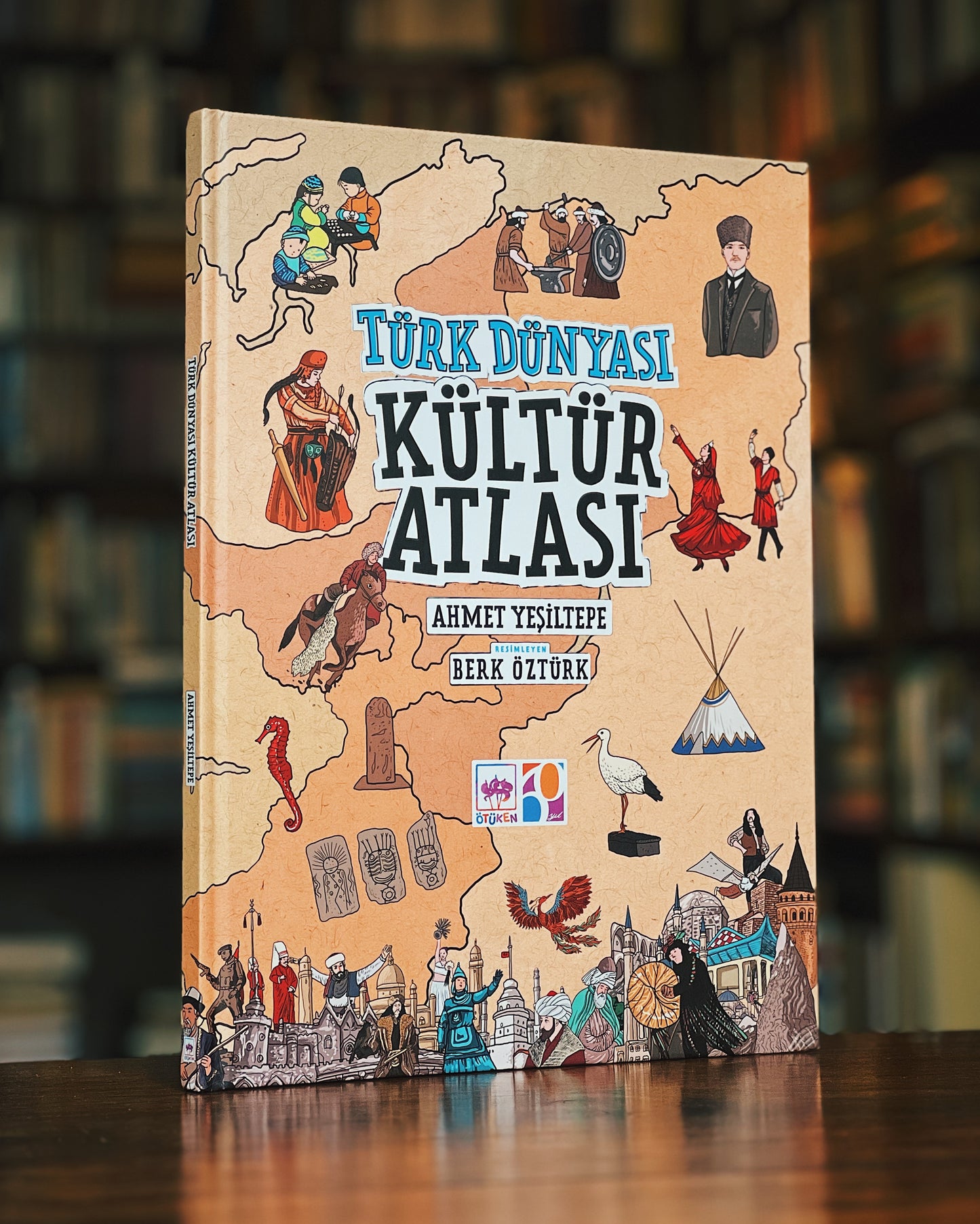 Türk Dünyası Kültür Atlası, Ahmet Yeşiltepe (Resimleyen: Berk Öztürk)
