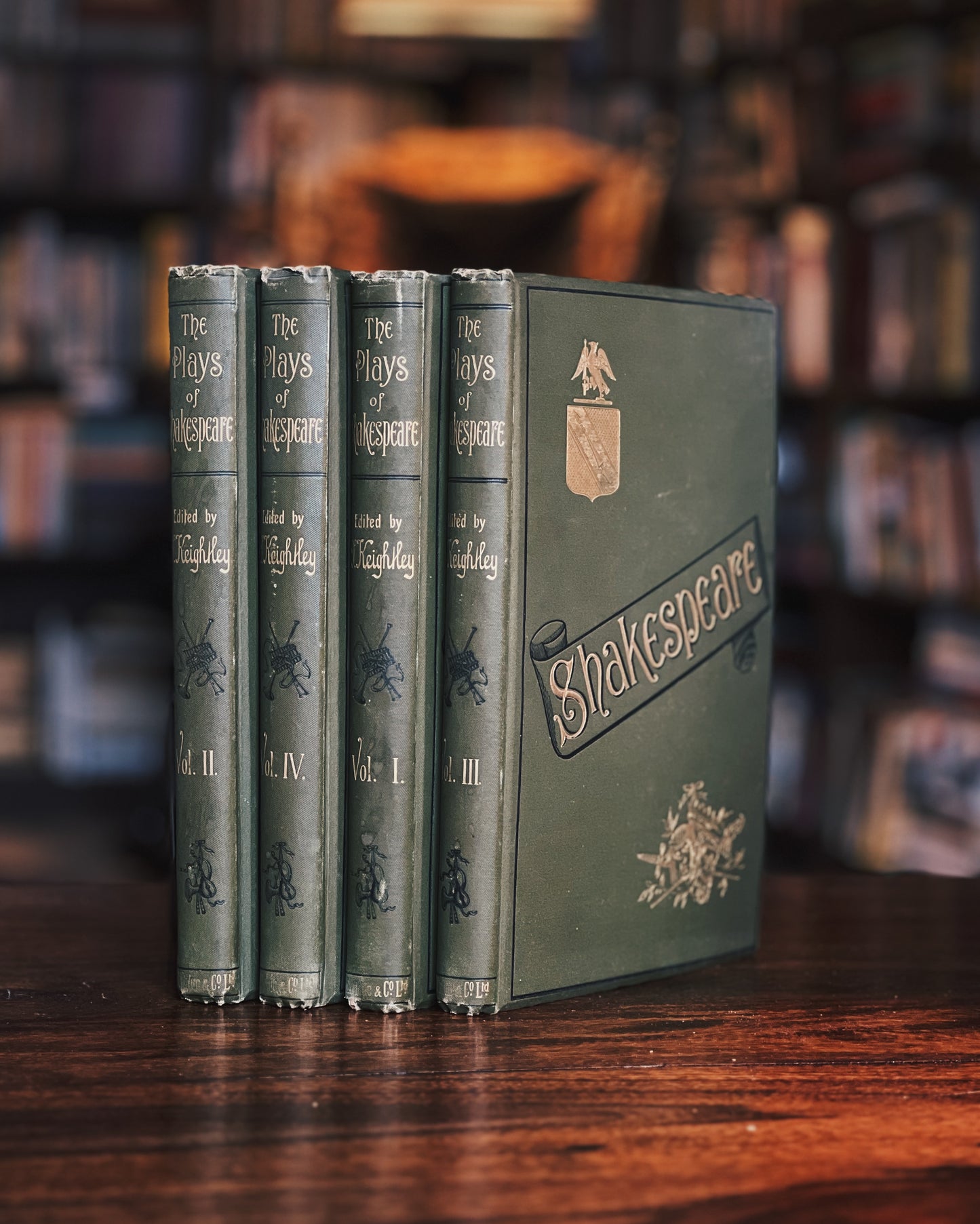 The Plays Of Shakespeare, William Shakespeare [Ed. Thomas Keightley] [4 Volumes]