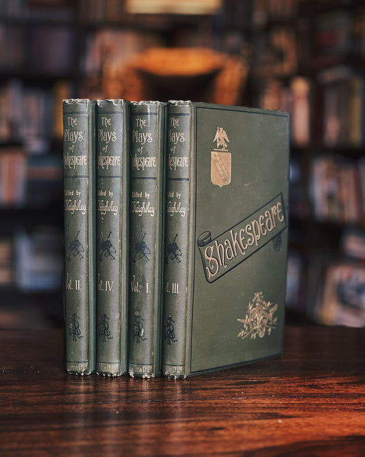The Plays Of Shakespeare, William Shakespeare [Ed. Thomas Keightley] [4 Volumes]