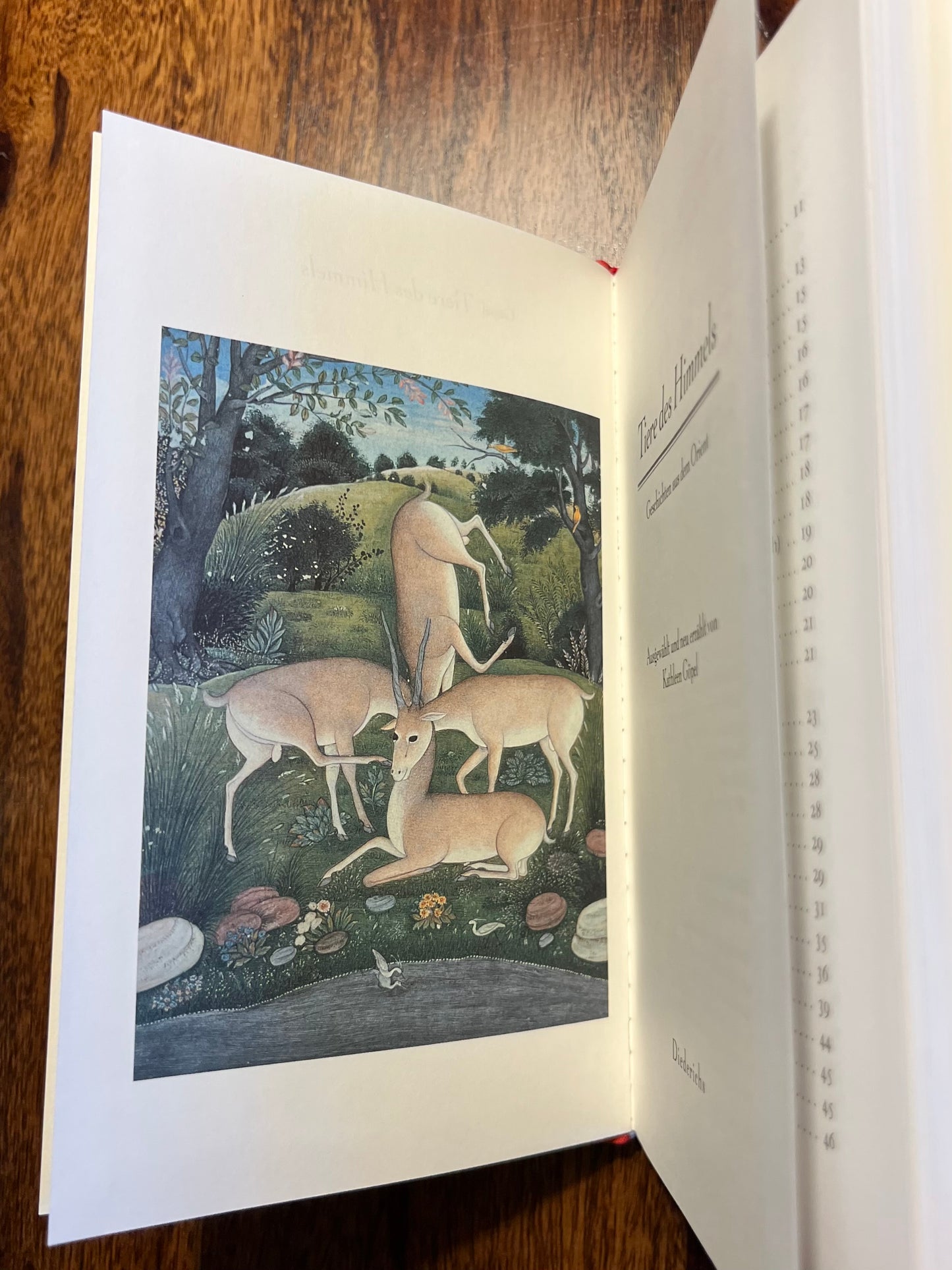 Tiere des Himmels – Geschichten aus dem Orient, Kathleen Göpel